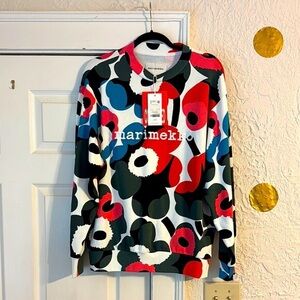 Marimekko Iconic Floral Print Sweater